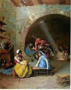 unknow artist Arab or Arabic people and life. Orientalism oil paintings 32